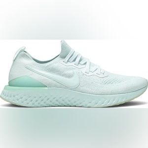 Nike Epic React Flyknit 2 Teal Tint Women’s Running Shoes size 8